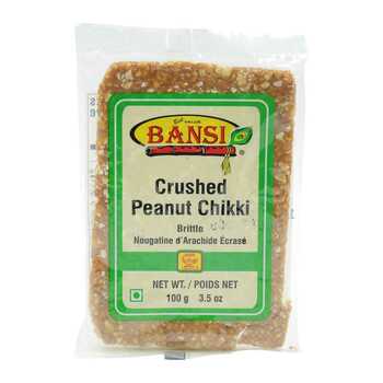 Bansi Crushed Peanut Chikki Bar 100 G