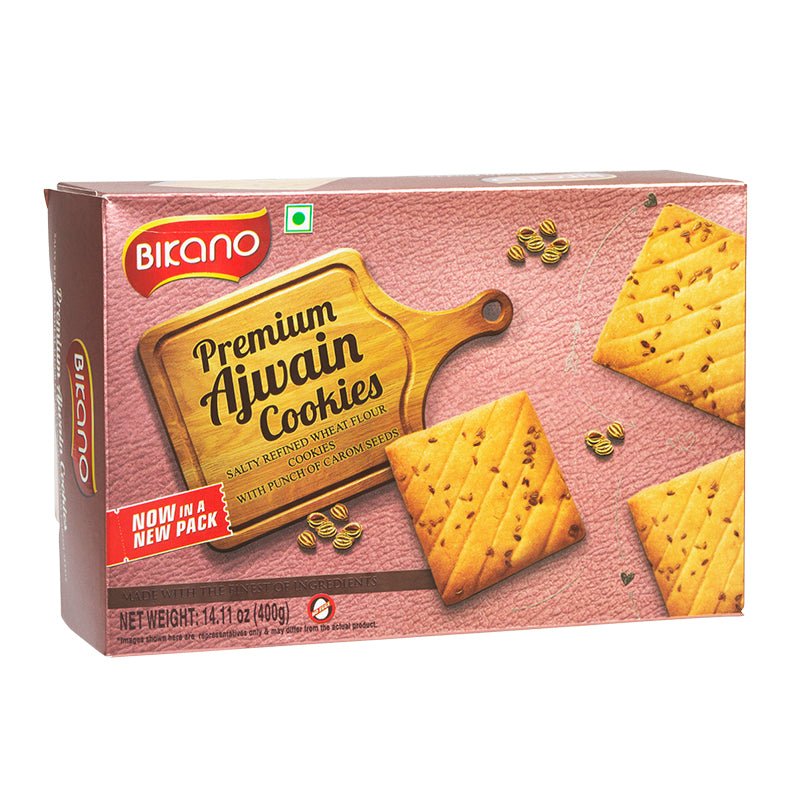 Bikano Premium Ajwain Cookies 14 11 Oz 400 Grams