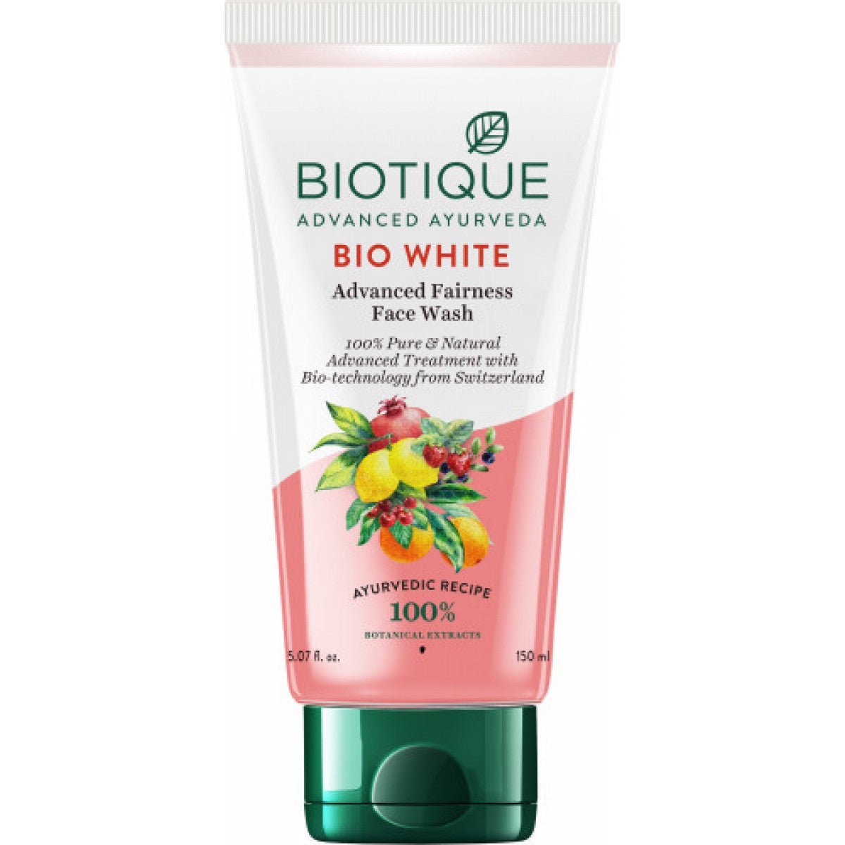 Biotique Advanced Ayurveda Bio White Advanced Fairness Face Wash 150 Ml