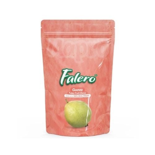 Falero Guava Pulpy Fruit Chews Made With 100 Real Fruits 175 G