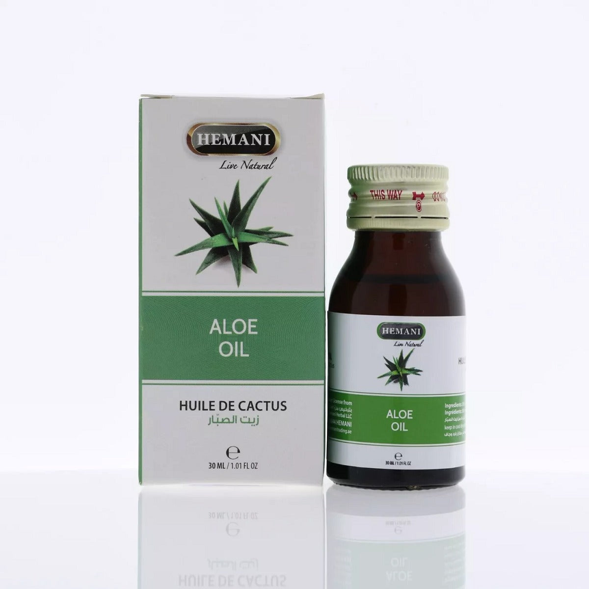 Buy Hemani Aloe Oil Online - 30ml | Singh Cart