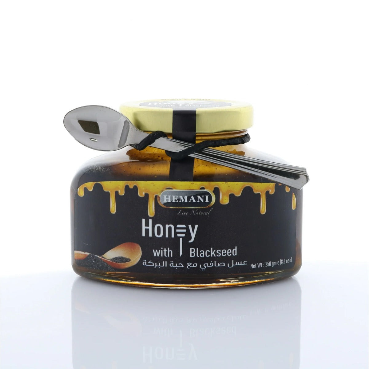 Hemani Pure Mountain Honey with Black Seed 250 Grams