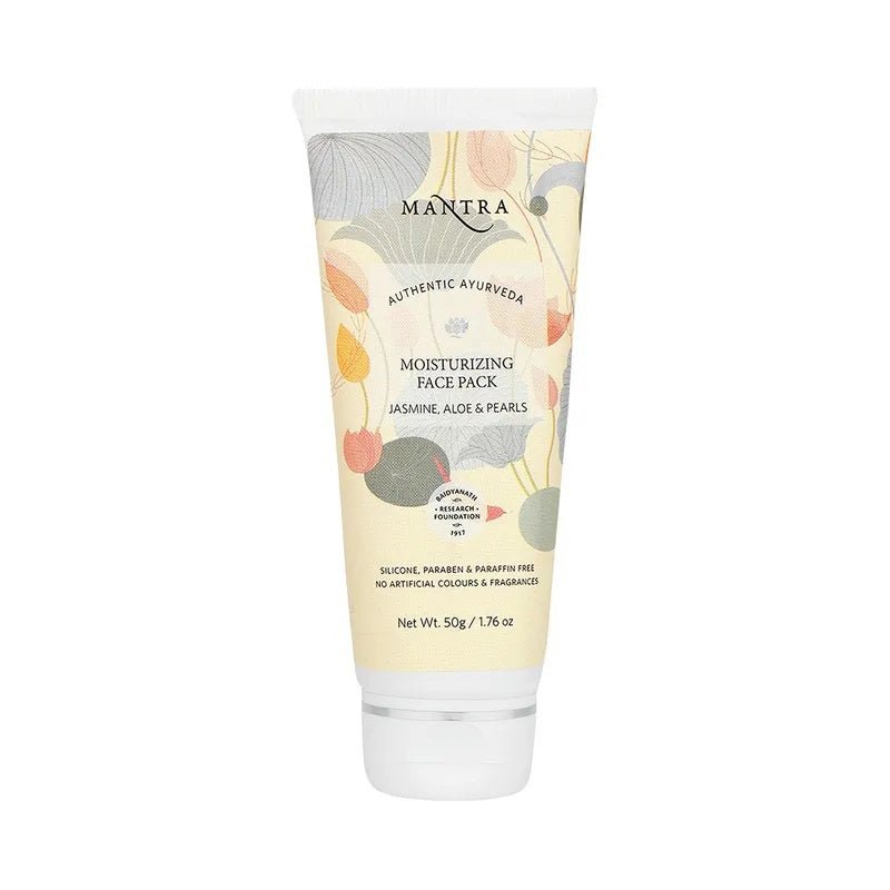 Mantra Authentic Ayurveda Moisturizing Face Pack Jasmine Aloe Pearls 50 G