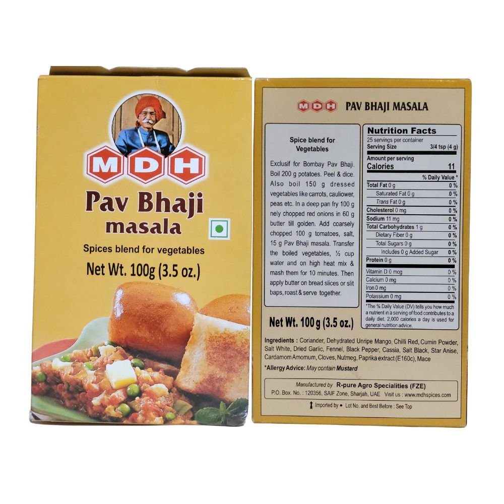 Mdh Pav Bhaji Masala 100 G