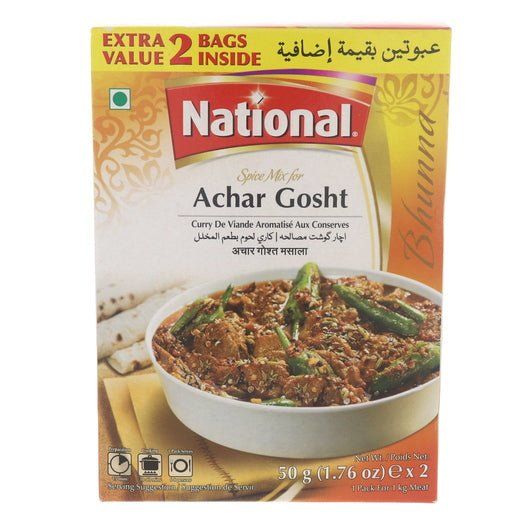 Buy National Spice Achar Gosht Recipe Mix online | Singh Cart