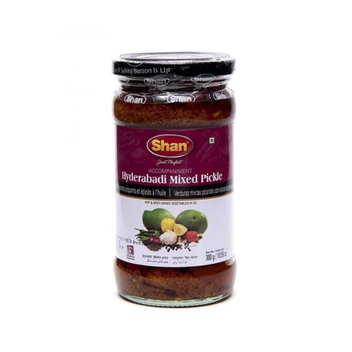 Shan Hyderabadi Mixed Pickle 300 Gm