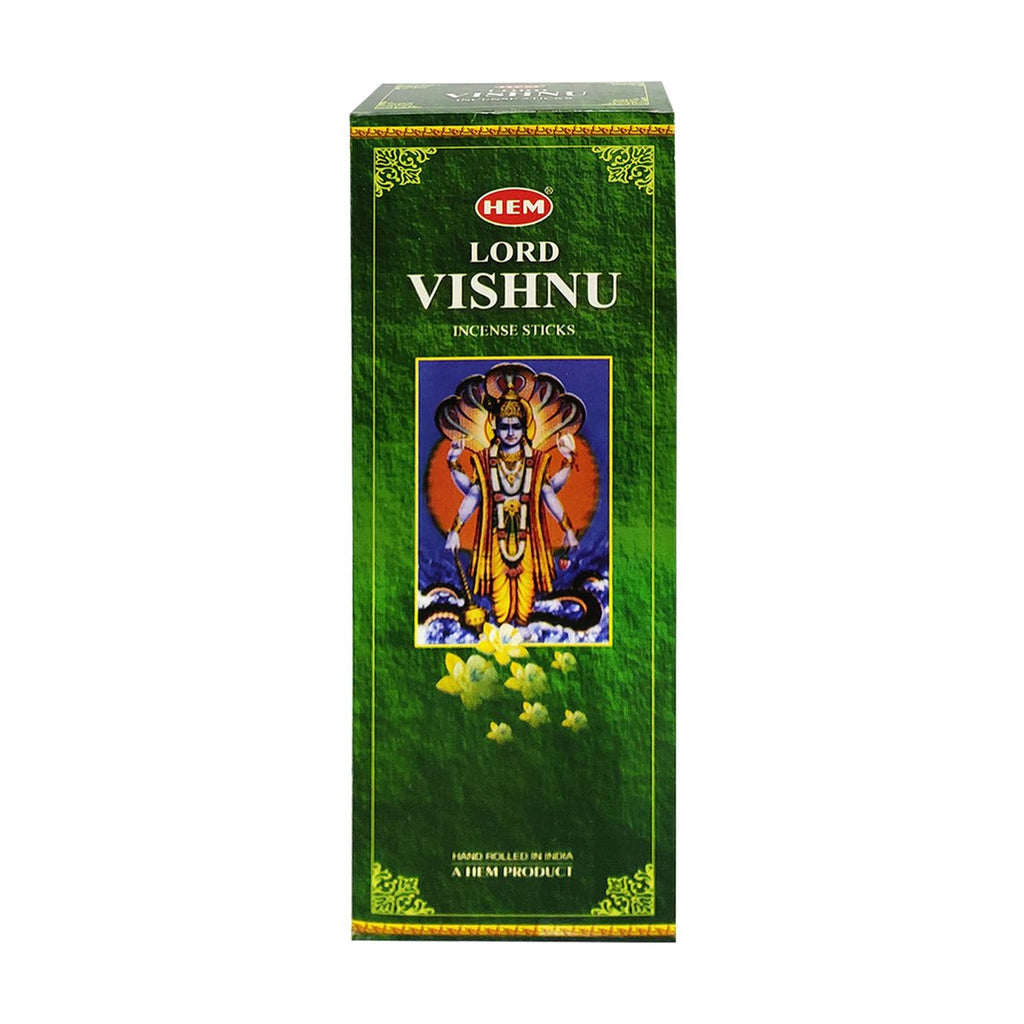 Hem Lord Vishnu Incense Sticks (Agarbatti) 120 Sticks - Singh Cart