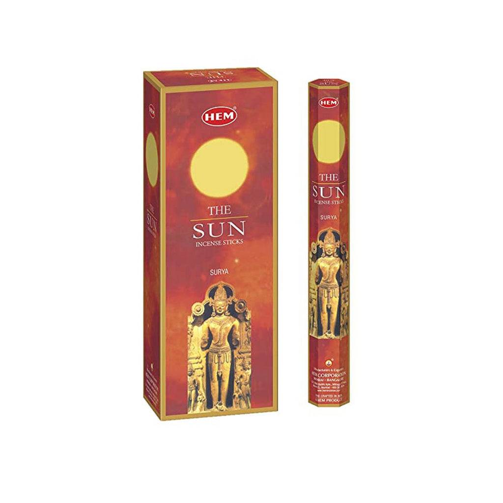 Hem The Sun Incense Sticks (Aggarbatti) 120 Sticks - Singh Cart