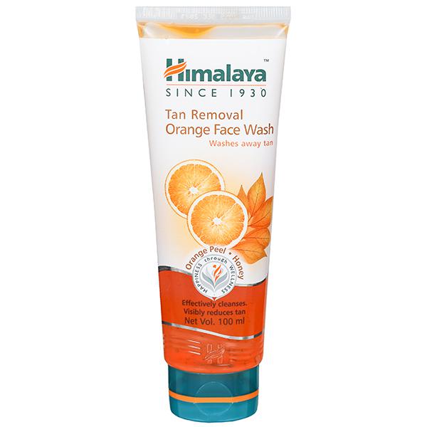 Himalaya Tan Removal Orange Face Wash 100 ml - Singh Cart
