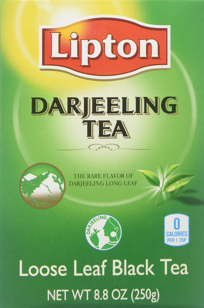 Lipton Darjeeling Pure Long Leaf Black Tea 8.82 OZ - Singh Cart