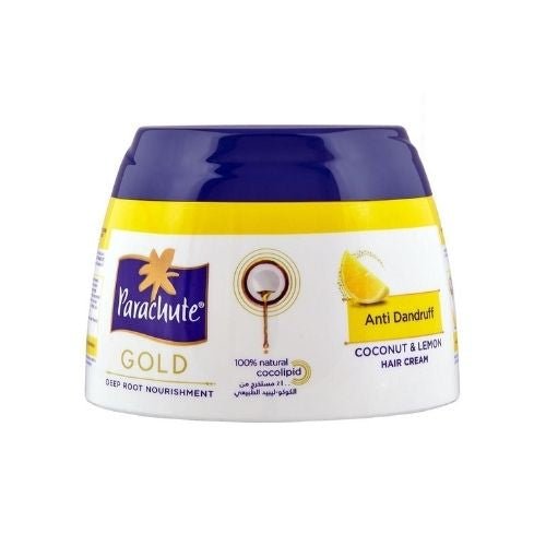 Parachute Gold Anti Dandruff Hair Cream With Coconut & Lemon 140ml (4.63oz) - Singh Cart