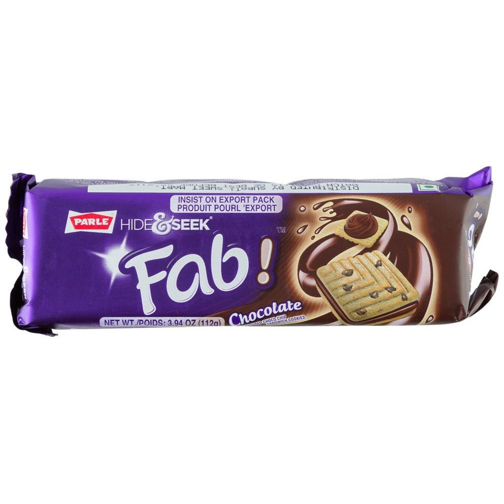 Parle Hide & Seek Fab Chocolate Cookies 3.94 OZ (112 Grams) - Singh Cart