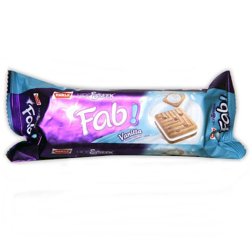 Parle Hide & Seek Fab Vanilla Cookies 3.94 OZ (112 Grams) - Singh Cart