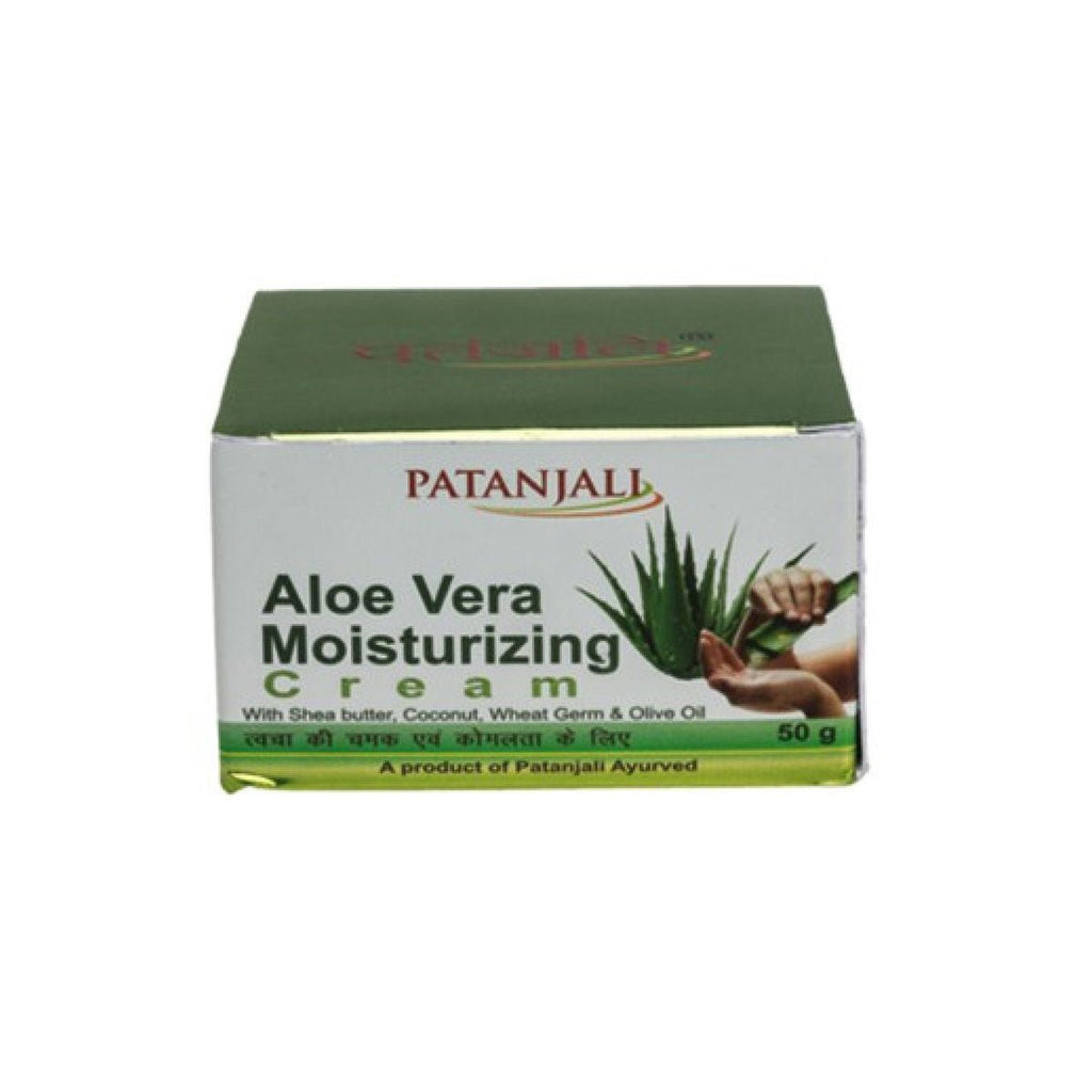 Patanjali Aloe Vera Moisturizing Cream 50 g - Singh Cart