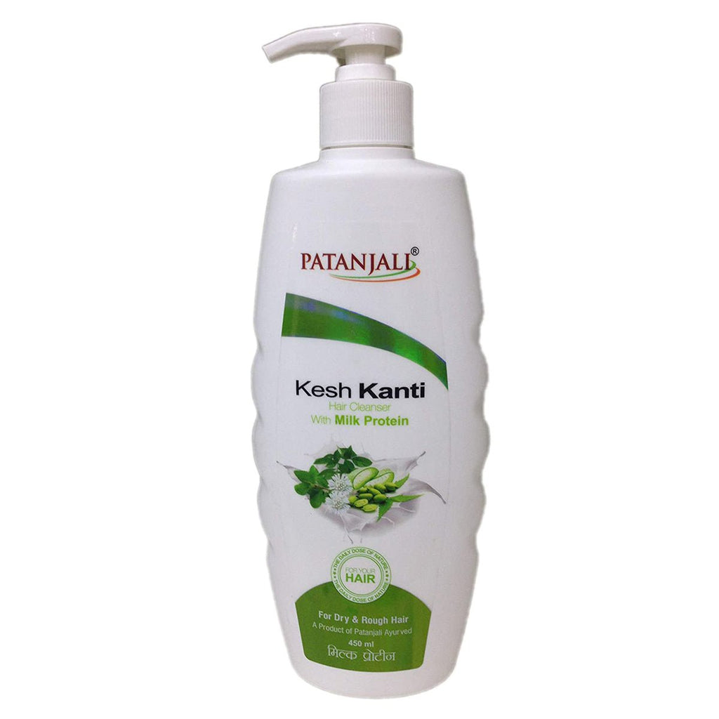 Patanjali Kesh Kanti Milk Protein Shampoo 400 ml - Singh Cart