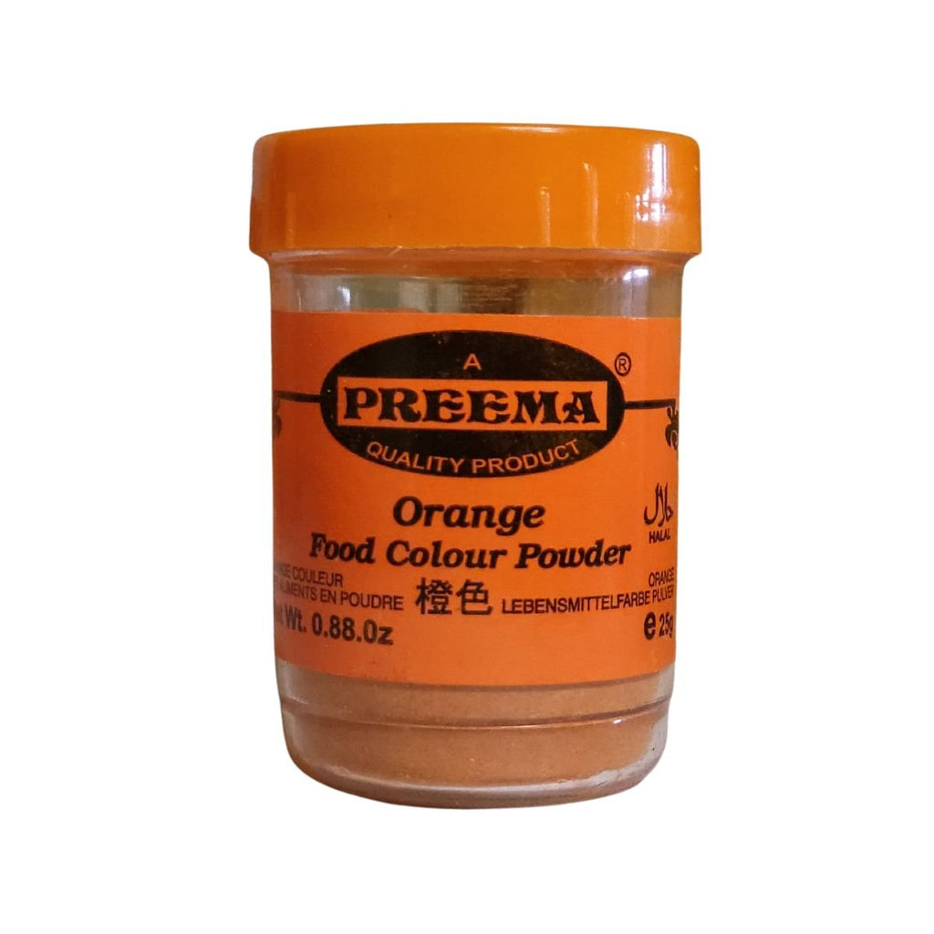 Preema Orange Food Color Powder 25g - Singh Cart