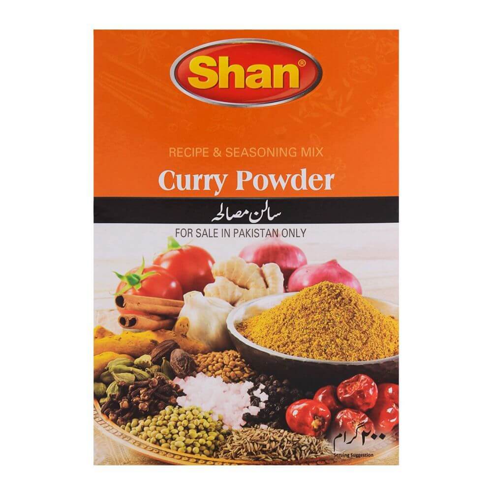 Shan Curry Powder Recipe and Seasoning Mix 200g - Singh Cart