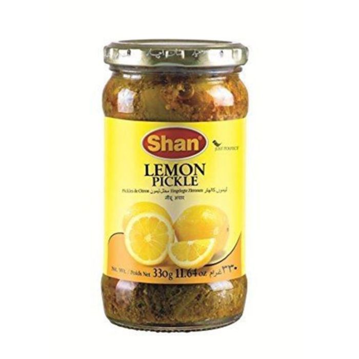 Shan Lemon Pickle Hot & Spicy Lemons 320g - Singh Cart