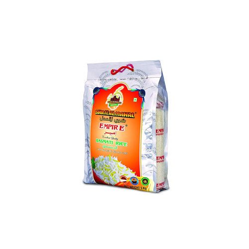 Shrilalmahal Empire Basmati Rice Premium Quality 10lbs (4.53)kg - Singh Cart