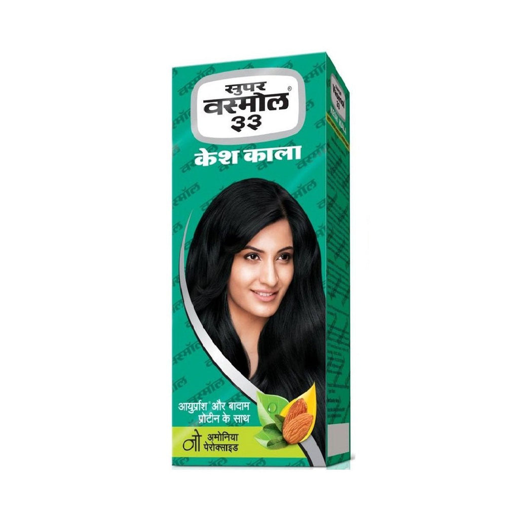 Super Vasmol 33 kesh kala Oil Based Hair Colour - Singh Cart