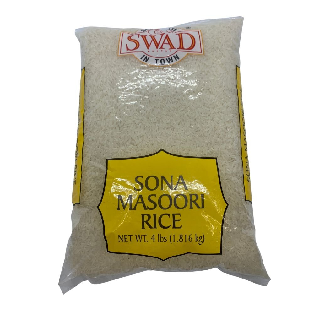 Swad Sona Masoori Rice 4lbs - Singh Cart