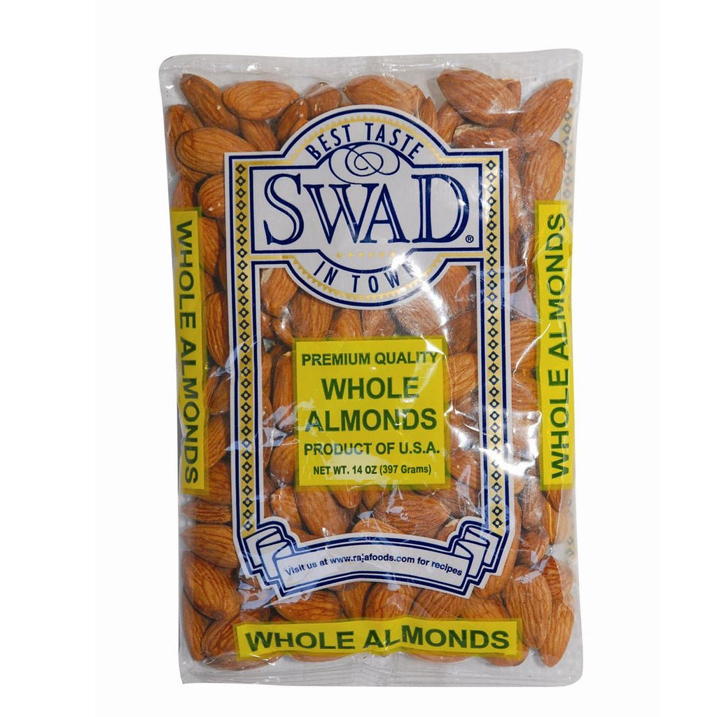 Swad Whole Almonds Premium Quality Rich Source of Vitamins - Singh Cart
