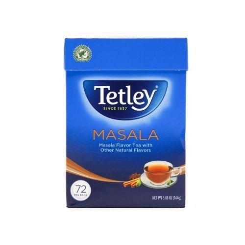 Tetley Masala Teabags 72 Count 5.08oz (144g) - Singh Cart