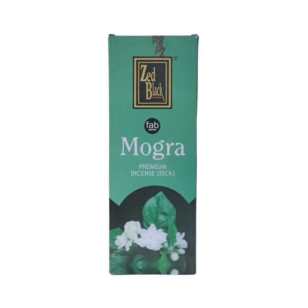 Zed Black Mogra Premium Incense Sticks 120 Sticks - Singh Cart