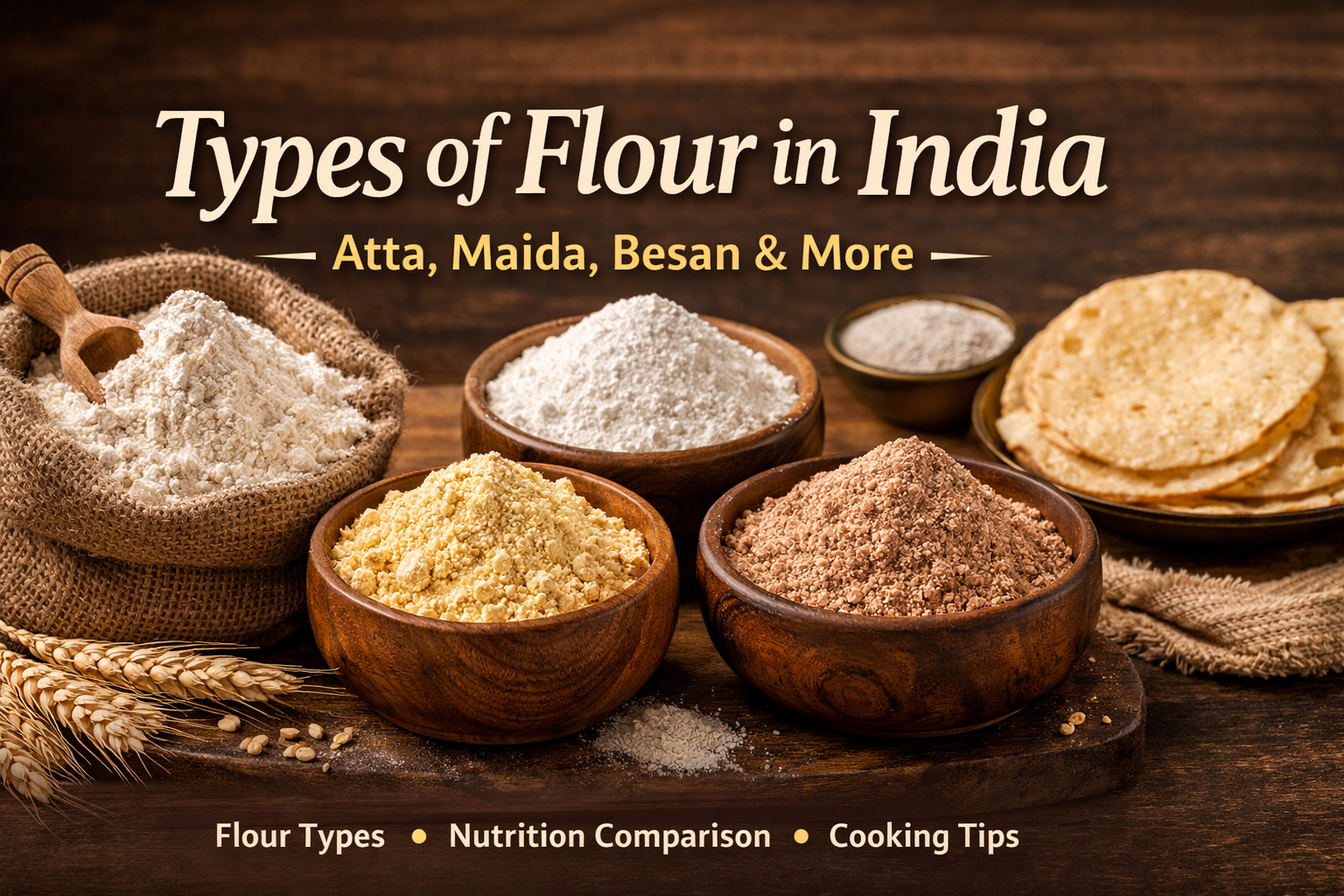 Types of Flour in India