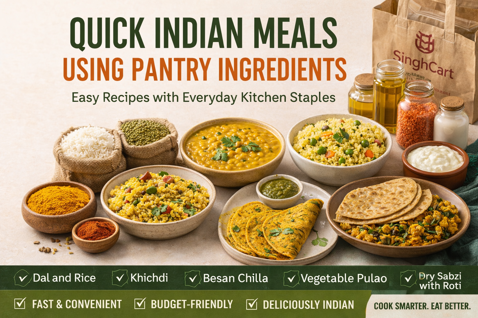 Quick Indian Meals