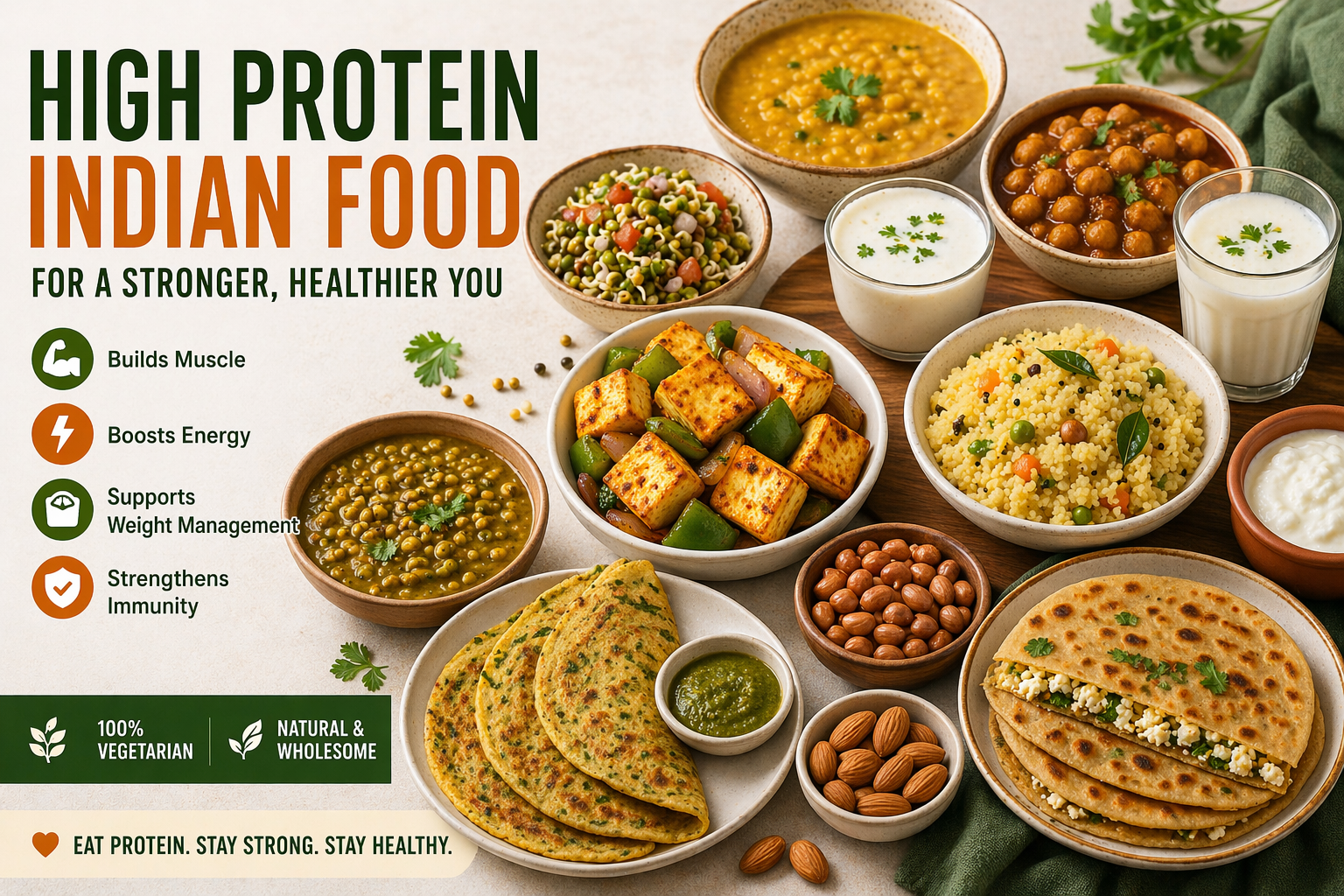 High Protein Indian Food