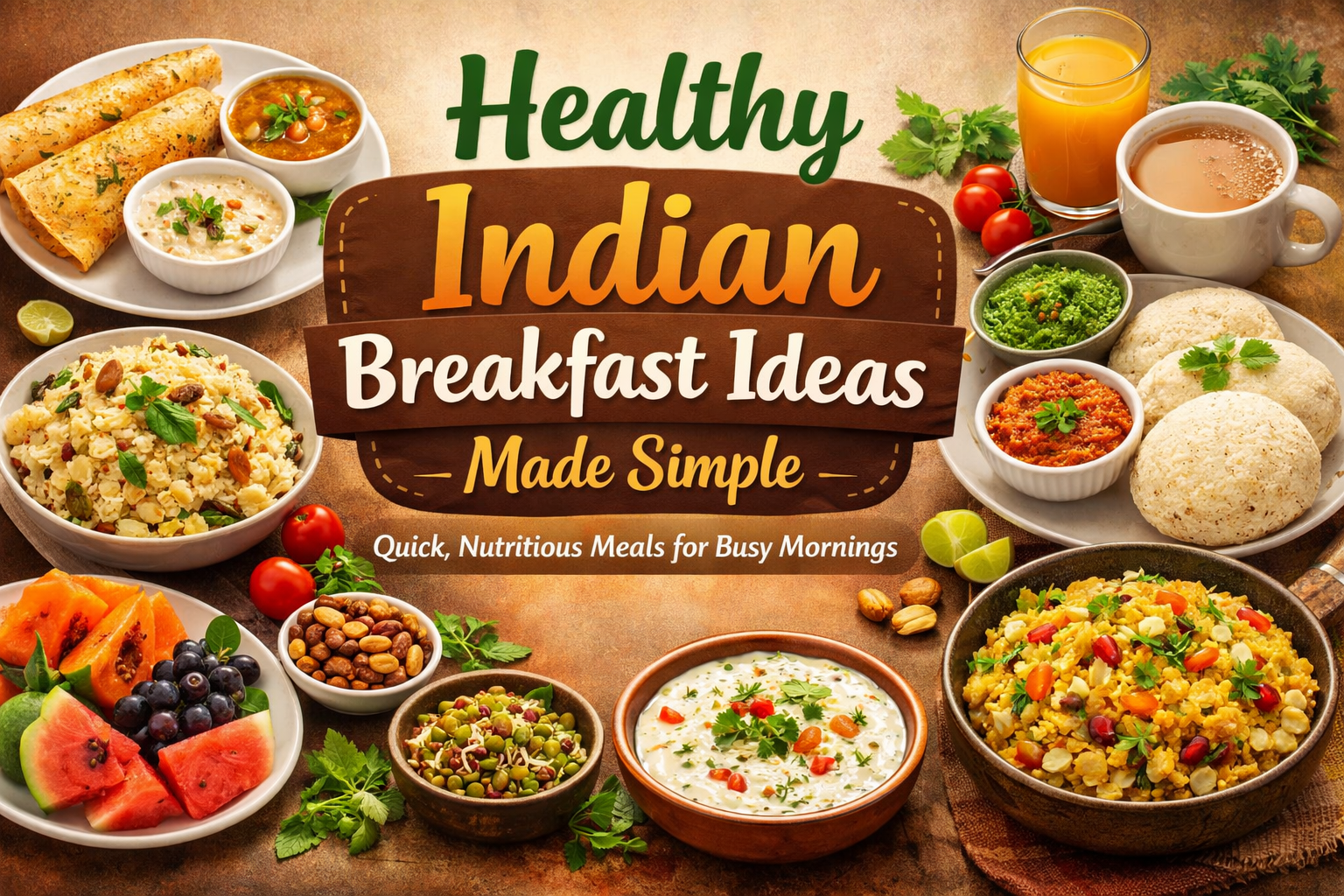  healthy indian breakfast ideas
