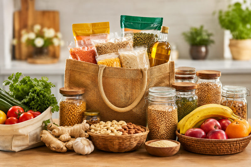 Healthy Indian Grocery Shopping List: What to Buy in the USA