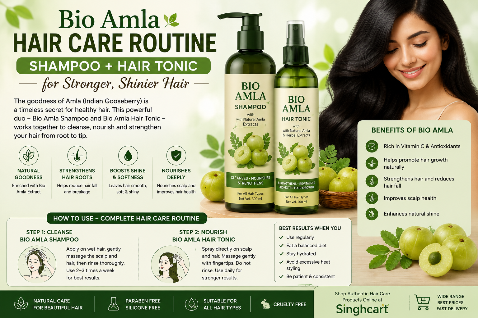 Bio Amla Hair Care Routine