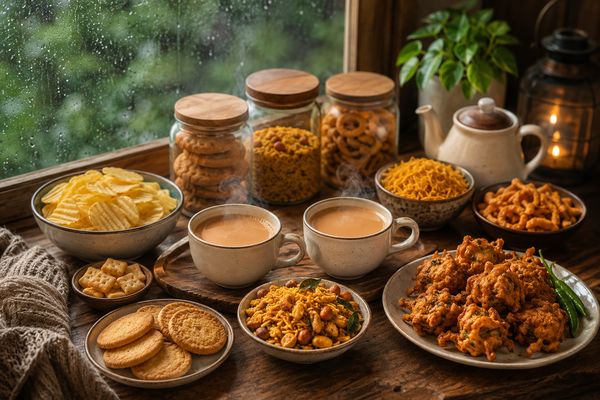 Monsoon Essentials: Best Indian Grocery Items to Enjoy During Rainy Days
