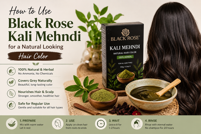 Black Rose Kali Mehndi