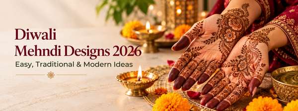Diwali Mehndi Designs 2026: Easy, Traditional & Modern Ideas