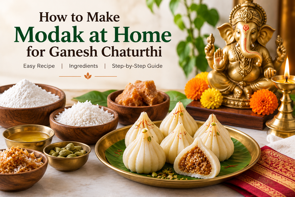 How to Make Modak at Home for Ganesh Chaturthi