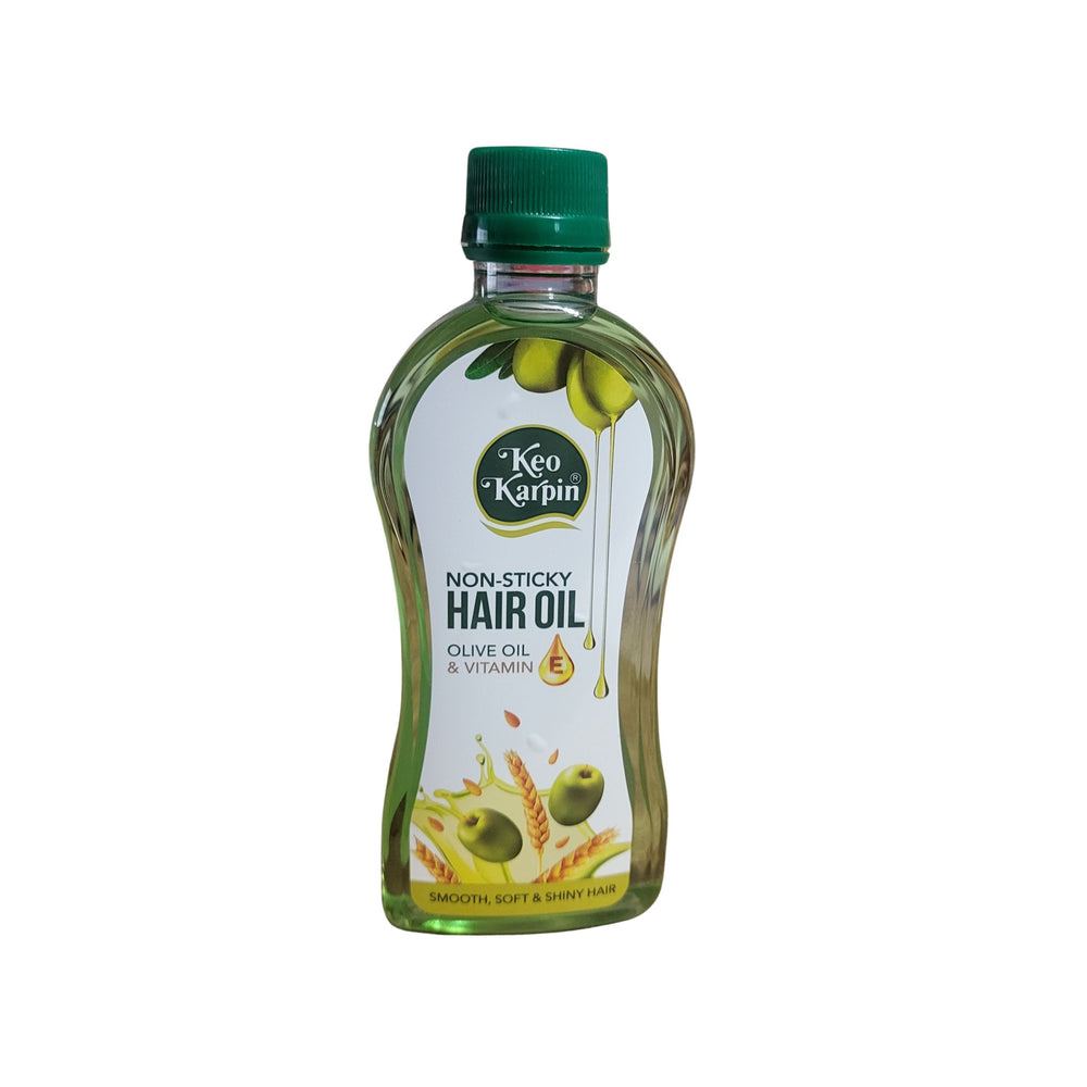 Keo Karpin Non Sticky Hair Oil With Olive Oil Natural Vitamin E 200ml