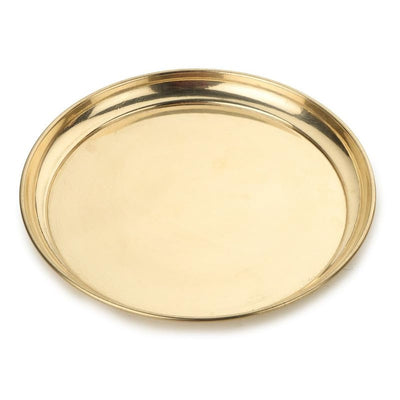 Buy Aarti Pooja Plate Golden Colour Online | Singh Cart