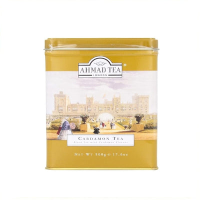 Buy Ahmad Tea London Cardamom Tea Tin Pack - 500 Gm | Singh Cart