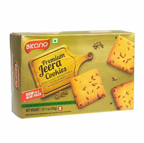 Bikano Premium Jeera Cookies 14 11 Oz 400 Grams