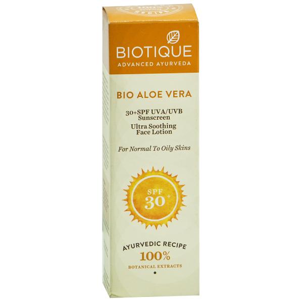 Biotique Advanced Ayurveda Aloe Vera Sunscreen Body Lotion 30 Spf 100 Ml