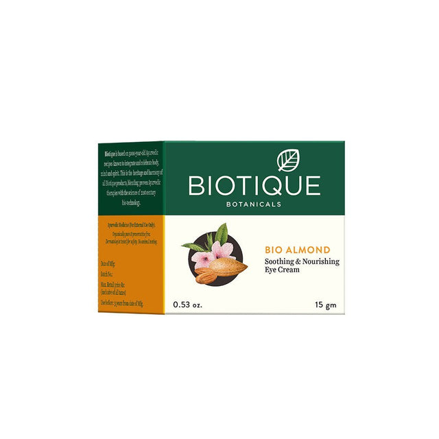 Biotique Advanced Ayurveda Bio Almond Eye Cream 15 G