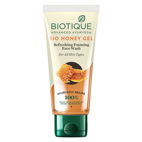 Biotique Advanced Ayurveda Bio Honey Gel Face Wash 100 Ml