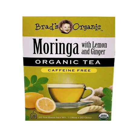 Buy Brad's Organic Moringa Tea | Singh Cart