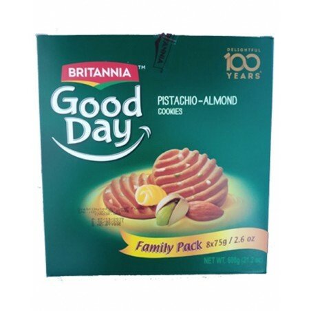 Britannia Good Day Pistachio Almond Cookies 600 Grams