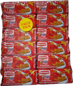 Britannia Tiger Glucose Biscuits 792 Grams 27 6 Oz 1 08 Lb 12 Packs