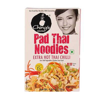 Chings Extra Hot Thai Chilli Pad Thai Noodles 130 G Pack Of 2