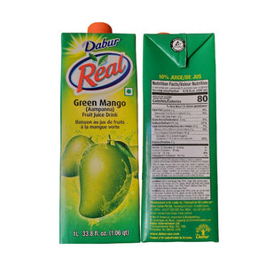 Dabur Real Green Mango Kacchi Keri Fruit Juice 1 L